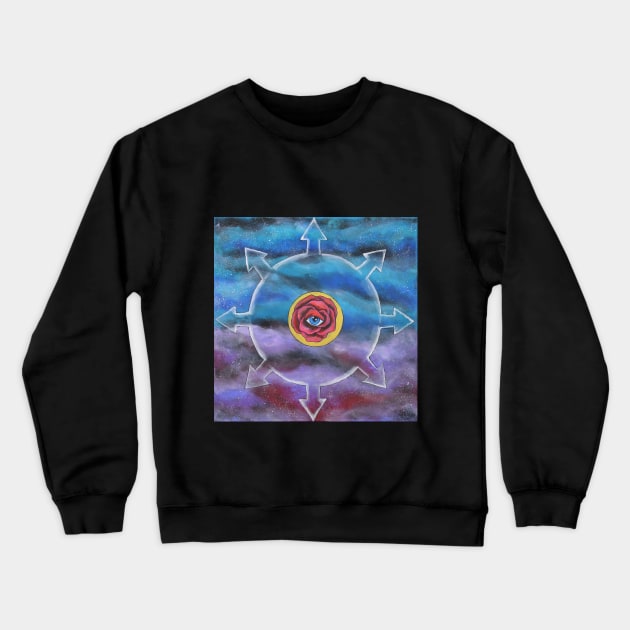 Symbol of Chaos Crewneck Sweatshirt by Halima